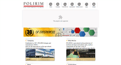Desktop Screenshot of polirim.com